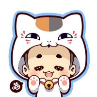 呆萌的情侣卡通头像一左一右