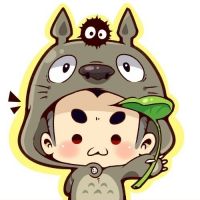 呆萌的情侣卡通头像一左一右