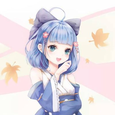 卡通可爱头像女生小清新二次元
