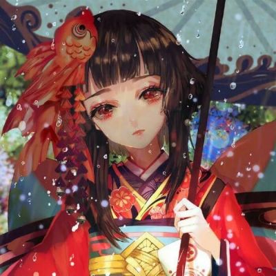 卡通可爱头像女生小清新二次元