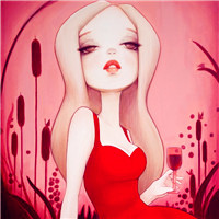 扎辫子的好看的唯美卡通女孩图片头像大全