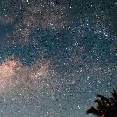 林弋  星空闪烁唯美天空图/山野千里，你是我藏在星星里的浪漫。