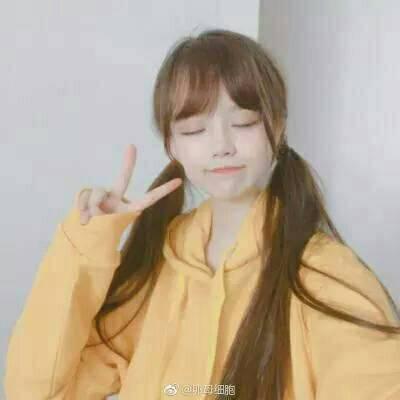 可爱的微信姐妹头像2人两张