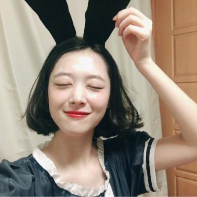 00后青春可爱小清新萌妹子微信头像