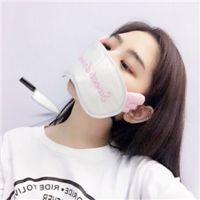 精选女生长发微信头像