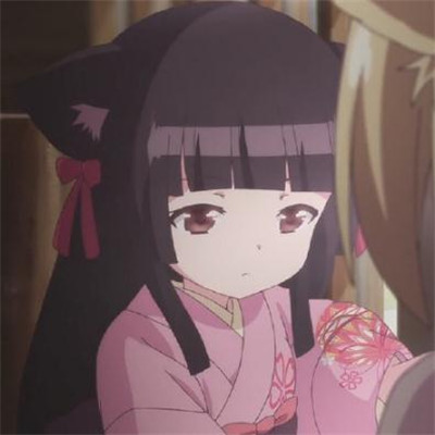 女生微信头像漫画二次元
