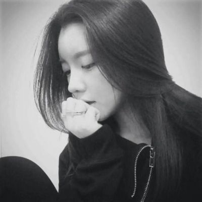 微信头像长发美女侧面最新