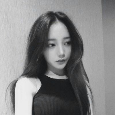 微信头像长发美女侧面最新