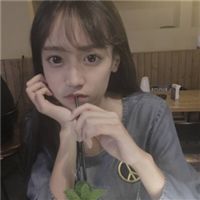 长发女生微信个性头像