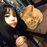 长发女生微信个性头像