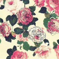 欧美复古碎花微信头像