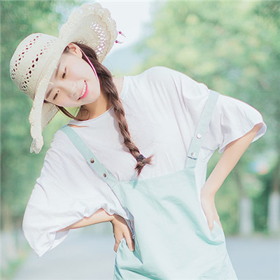 积极阳光正能量的微信头像女