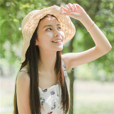 积极阳光正能量的微信头像女