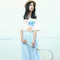 微信头像女生长发可爱
