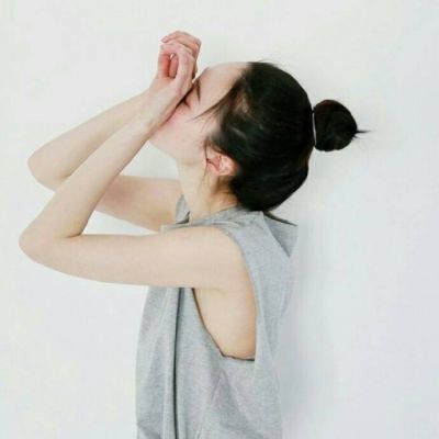 简单又好看的女生微信头像侧脸大全