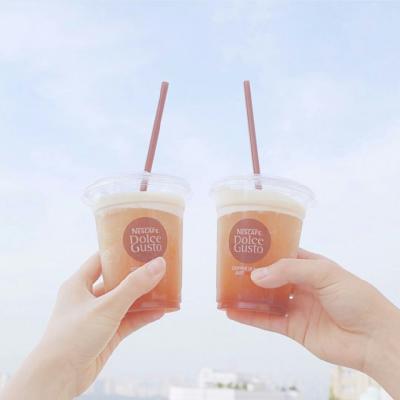 女生招桃花的微信风景头像
