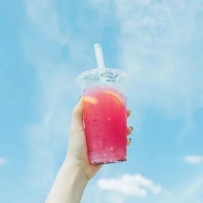 女生招桃花的微信风景头像