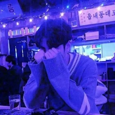 蓝色系男生头像个性潮图