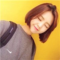 最新版本微信短发女生可爱头像