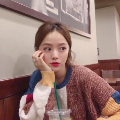 好看的小清新萌女生微信头像