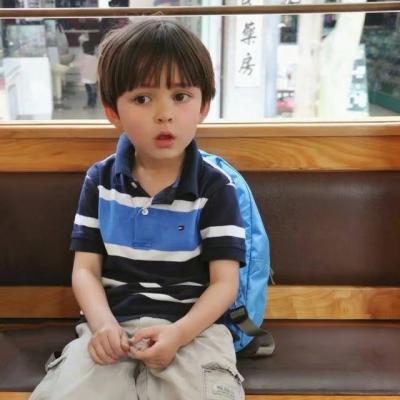 可爱搞怪萌娃头像微信帅气小男孩