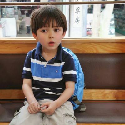 可爱搞怪萌娃头像微信帅气小男孩