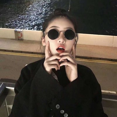 最流行高冷范女生微信头像