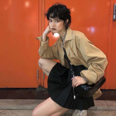 最流行高冷范女生微信头像