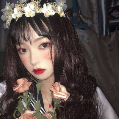 最流行高冷范女生微信头像