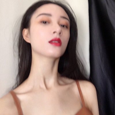 最流行高冷范女生微信头像