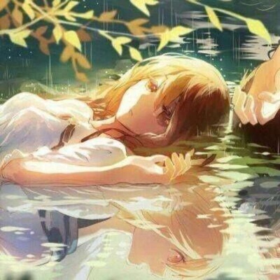 唐崎夜雨／眼里满满都是你 二次元情侣头像