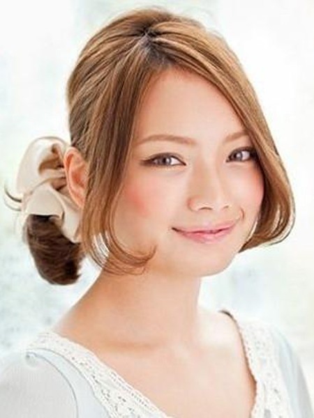 日式甜美发型扎法