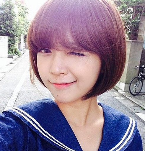 最新韩式发型女短发图片