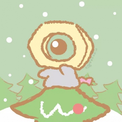 可爱卡通圣诞头像/少女的征途是星辰大海不该死于情。