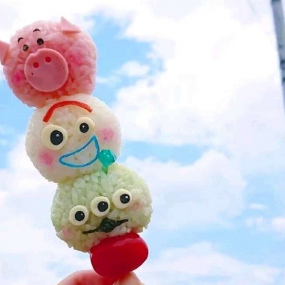 可爱静物风景背景图