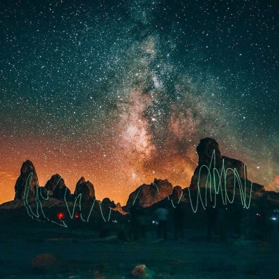 唯美星空头像背景图/摄影师LosAngelesArt