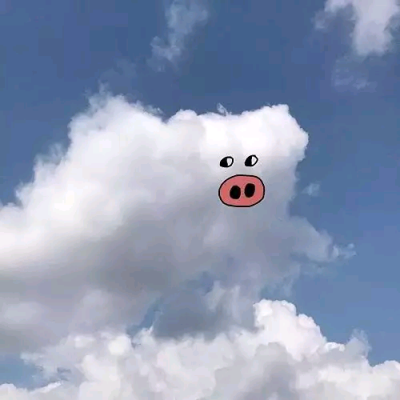 唯美云彩.“今天也是元气满满的一天.”