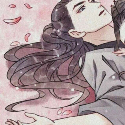 念七 古风精致动漫情侣一对两张头像