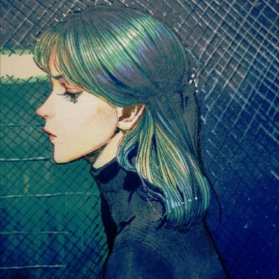 唐崎夜雨／手绘自截二次元女生头像  绘师：竹墨繁漪