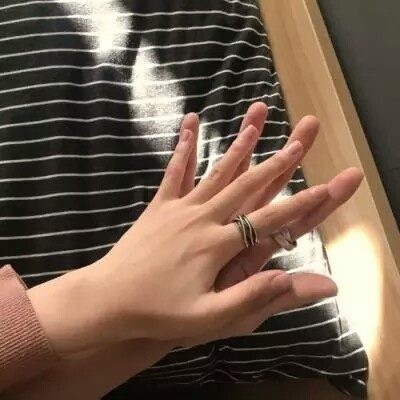 牵手情头～