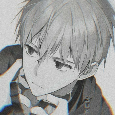 黑白系动漫男生头像 你为什么喜欢他？ 没有原因，只凭感觉