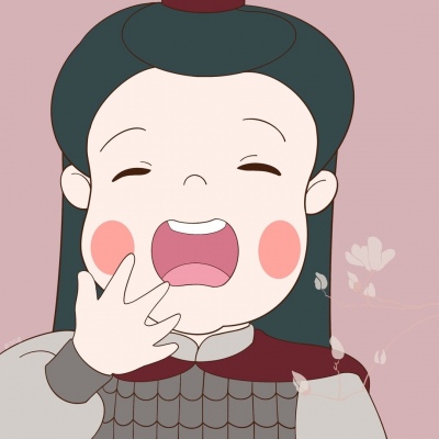 打哈欠的迪士尼公主王子情侣头像