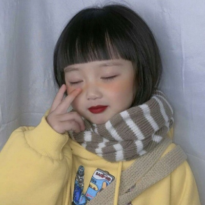 念七 女生精致萌娃可爱闺蜜可单用头像