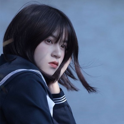 念七 校园风小清新森系养眼女生头像