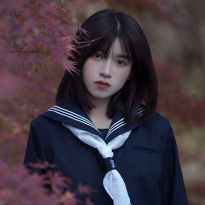 念七 校园风小清新森系养眼女生头像