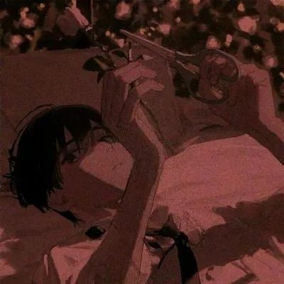暗红系男头/我笑你自甘堕落，你笑我不思进取