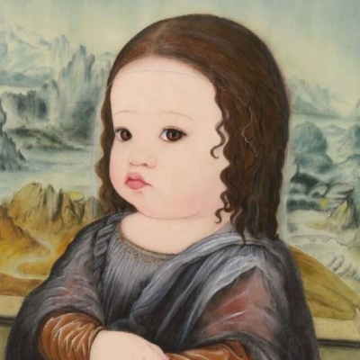 可爱萌宝手绘画