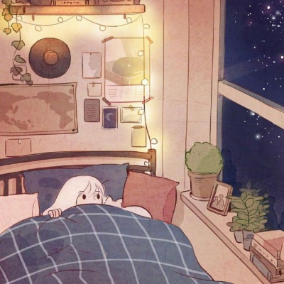 日常女生手绘头像