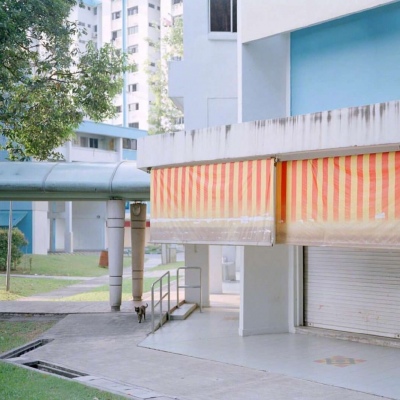 城市小清新背景图 清新色调的城市掠影