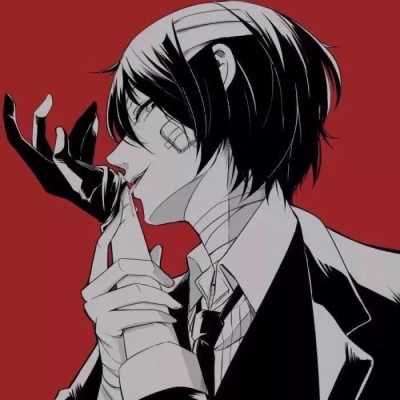 于泽＃黑白丧系动漫男头＃这辈子就放过你了 下辈子要记得带我回家哦